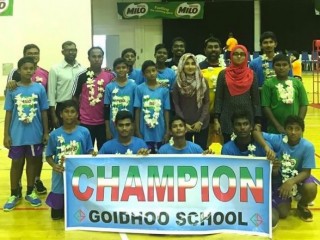 މާފުށީ ސްކޫލް ބަލިކޮށް ގޮއިދޫ ސްކޫލް ޗެމްޕިއަންކަން ހޯދައިފި