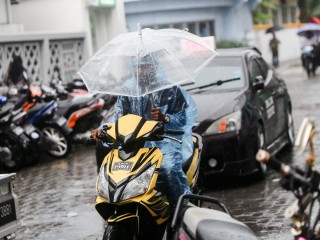 The MET Office said that heavy rain and strong winds are to be expected in all atolls