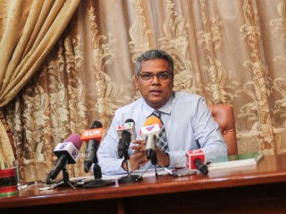 Deputy speaker Moosa Manik