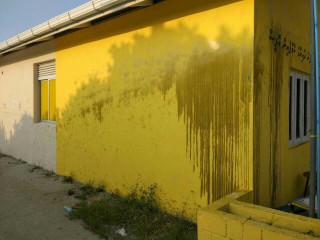 MDP's campaign office in Dhuvaafaru vandalized