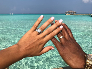 NFL star Mark Ingram enjoys a "blessed" honeymoon in Maldives