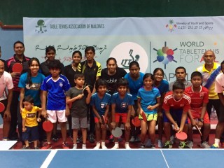 ދުނިޔޭގެ ޓޭބަލް ޓެނިސް ދުވަސް މިއަހަރުވެސް ރާއްޖޭގައި ފާހަގަކޮށްފި