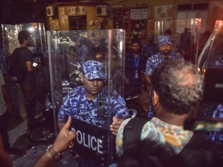 Police isolated and attacked journalists at protest
