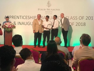 ފޯސީޒަން ރިސޯޓްގެ އެޕްރެންޓިސްޝިޕް ޕްރޮގްރާމް ނިމިއްޖެ