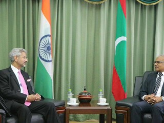 ޖައިޝަންކަރު ރާއްޖޭގެ ފޮރިން މިނިސްޓަރާ ބައްދަލުކުރައްވައިފި