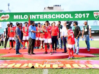 އިންޓަ ސްކޫލް ފުޓުބޯޅަ މުބާރާތް: 16 އަހަރުން ދަށުގެ ޗެމްޕިއަންކަން މަޖީދީއާއަށް