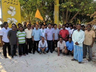 ގުރައިދޫގައި އެމްޑީޕީގެ މެމްބަރުންނާއި އެކު ބައްދަލުވުމެއް ބާއްވައިފި