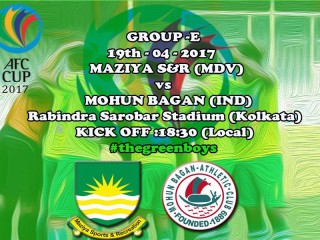 Maziya departs to Calcutta for clash against Mohan Bagan