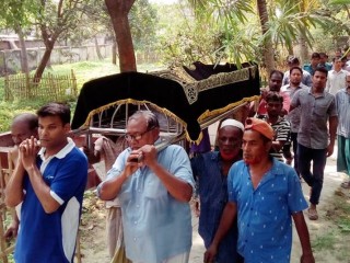 Raudha Athif's funeral