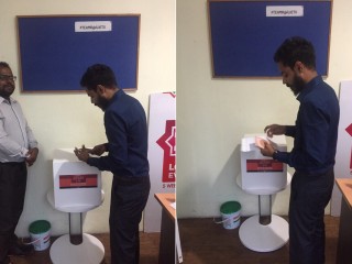 Jabir donates MVR 50k to Dignity Fund