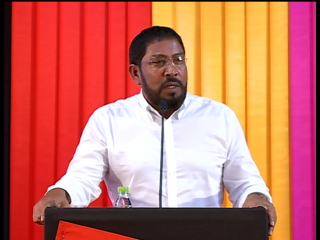Jumhooree Party Leader Qasim Ibrahim