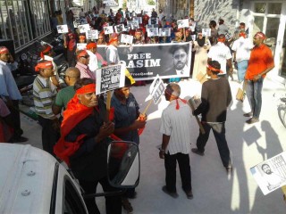 Qasim Ibrahim's constituents continue to protest his arrest