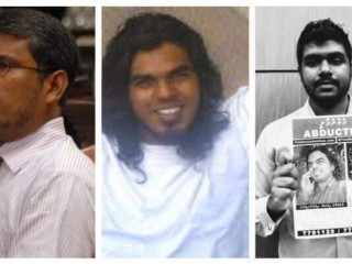 ޔާމީން ރަޝީދު (ކ)، ރިލްވާން އަހުމަދު (މ)، އަފްރާޝީމް އަލީ (ވ)