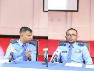 ފުލުހުންގެ ސީރިއަސް ކްރައިމް ޔުނިޓްގެ އިސް ދެ ވެރިޔަކު ކުއްލި ގޮތަކަށް އެހެން ޔުނިޓްތަކަށް ބަދަލުކޮށްފި