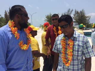 އެމްޑީޕީގެ ވަފުދަށް ނައިވާދޫން ހޫނު މަރުޙަބާއެއް