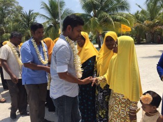 ތަކަންދޫން އެމްޑީޕީގެ ވަފުދަށް ހޫނު މަރުހަބާއެއް ކިޔަނީ 