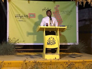 މި އިންތިހާބުގައި ރައީސް ޔާމިން ބޮޑު ތަނުން ބަލިކުރާނަން: އަލީ ޝިޔާމް