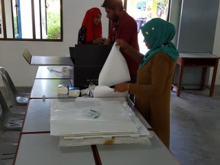 Election observers from six nations active in Malé