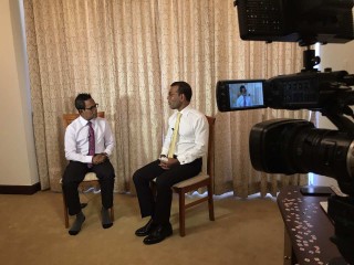 ރައީސް ނަޝީދު ރާއްޖެ ޓީވީގެ ޕްރޮގްރާމެއްގައި