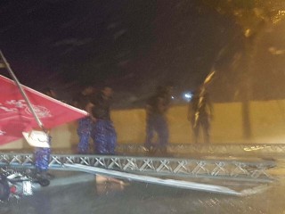 ރައީސް ޔާމީން ރަނަގަޅު ޖަހާފައި އިން ޕޯސްޓަރު ގަދަވަޔާއެކު ވެއްޓިއްޖެ