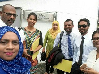 އެއާޕޯޓުގައި މުޒާހަރާ ކޮށްގެން ޖަލަށް ލުމަށް ދަށު ކޯޓުން ކުރި ހުކުމަށް ހައިކޯޓުން ތާއީދުކޮށްފި