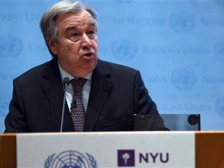 މޫސުމާ ބެހޭ އެއްބަސްވުމަށް އަމަލުކުރުން ލާޒިމް: ގުޓަރެސް