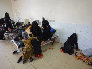 ޔަމަނުގައި ކޮލެރާ ފެތުރިފައިވާ މިންވަރު ދަށަށް ހިނގައްޖެ 