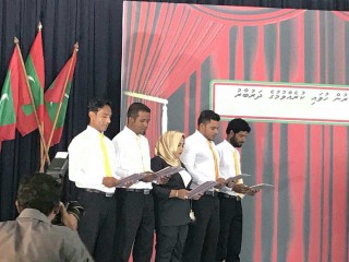 Elected council members have begun taking oaths 