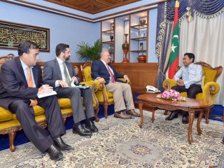 The Ambassador of USA pays a courtesy call on the President