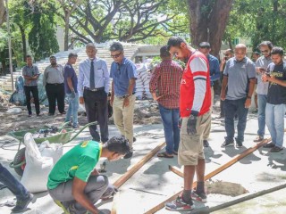 ކޮންވެންޝަން ސެންޓަރު އަޅަން ގޯސްވި ސިފައިން ސަލްޓަން ޕާކް އެޅުން އޯކޭވެފައި