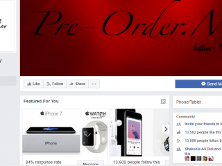 "ޕްރީއޯޑާ" ފޭސްބުކް ޕޭޖް 