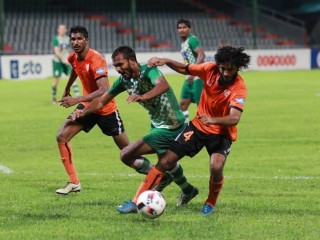 މާލޭ ލީގު: ރިޒޭގެ ހެޓްރިކާއެކު ބޮޑު ތަފާތަކުން މާޒިޔާ ބަލިކޮށް އީގަލްސް ފެންވަރު ދައްކާލައިފި