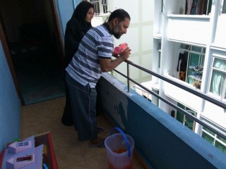 މިއީ ތާފާތު މަންޒަރެއް، ޝެއިހް އިމްރާން ފެންކުޅީގެ ހަރާކާތުގައި ބައިވެރިވަޑައިގެންފި