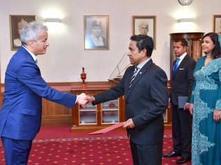 ޔޫއެންގެ ސެކިއުރިޓީ ކައުންސިލުގެ މެމްބަރަކަށްވުމަށް ތާއިދު ދެއްވުމަށް ރައީސް ޔާމީން އެދިވަޑައިގަންނަވައިފި