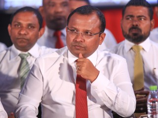 ކިނބިދޫ ދާއިރާގެ މެންބަރު އަދި ޖުމްހޫރީ ޕާޓީގެ ނާއިބު ލީޑަރ ޢަބްދުﷲ ރިޔާޒް