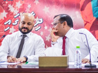 Opposition MPs Riyaz and Faris