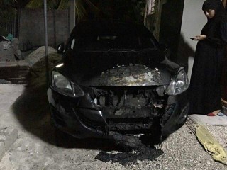 އައްޑޫ ސިޓީގައި 3 ކާރެއްގައި އަލިފާން ރޯކޮށްލައިފި