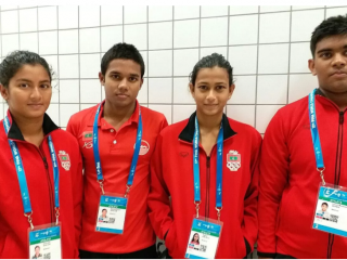 ހަތަރެއް ގުނަ 100 މީޓަރ މިޑްލޭ ރިލޭގެ ޤައުމީ ރެކޯރޑް އާކޮށްފި