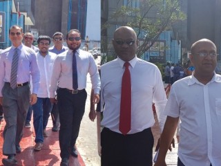 މަޖިލީހުގެ މެމްބަރުން ކަމަށްވާ އިބްރާހީމްދީދީ އާއި ހުސައިން އަރީފް: ފުލުސް އޮފީހަށް ހާޒިރުވެވަޑައިގަންނަވަނީ --