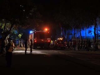 އަލިފާން ނިއްވުމަށް ބޭނުންކުރާ އެމްއެންޑީއެފްގެ ވެހިކަލެއް