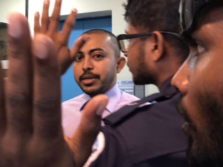 Detained MP Ameeth taken to Eyecare Optical