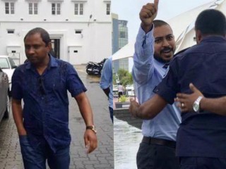 MPs Ameeth and Saud charged with obstruction and trespassing