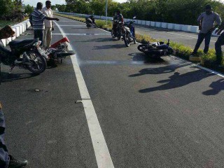 ލ ލިންކް ރޯޑުގައި ހިނގި އެކްސިޑެންޓްގެ ތެރެއިން