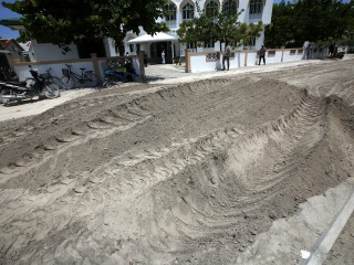 Kulhudhuffushi road development seized due to technical set backs, now resumed says MRDC