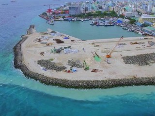 The Industrial Village in capital city Malé