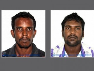 ފުލުހުން ހޯދަމުންދާ ދެ މީހުން 