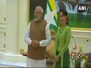 އިންޑިއާގެ ބޮޑުވަޒީރު މޯދީ މިޔަންމާގެ ލީޑަރު ސޫކީ އާ ބައްދަލު ކުރައްވައިފި