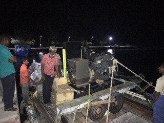 The island has reportedly been experiencing sporadic power outages 