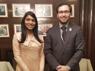 Gender Minister meets with Dubai Cares CEO Thariq Al Gurg