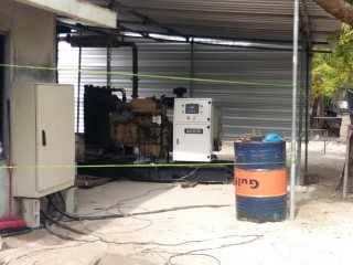 The fire on 23rd September had razed the island's power house 